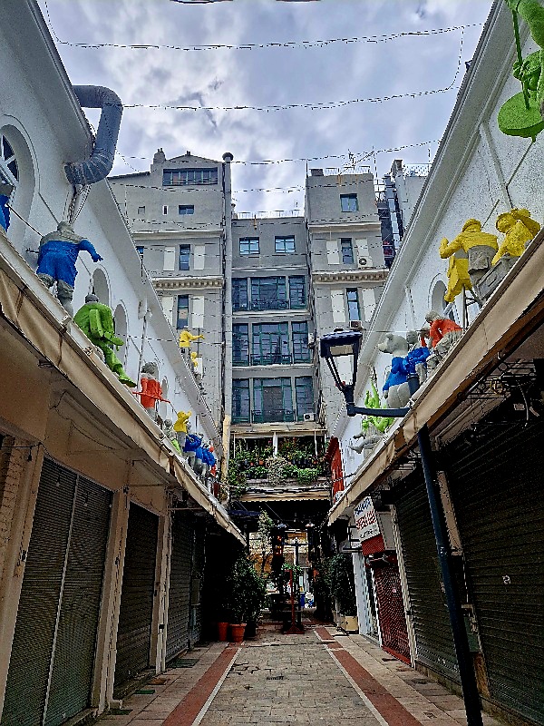 Karipi-street-Ladadika solun-šetaliste-Ladadika-Ano Poli-vikend-sta videti-Aristotelov trg